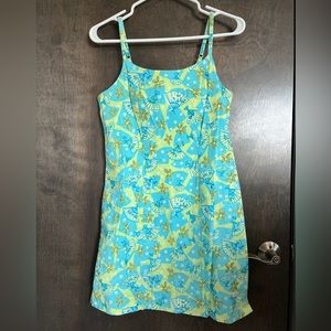 Lilly Pulitzer tropical print sundress